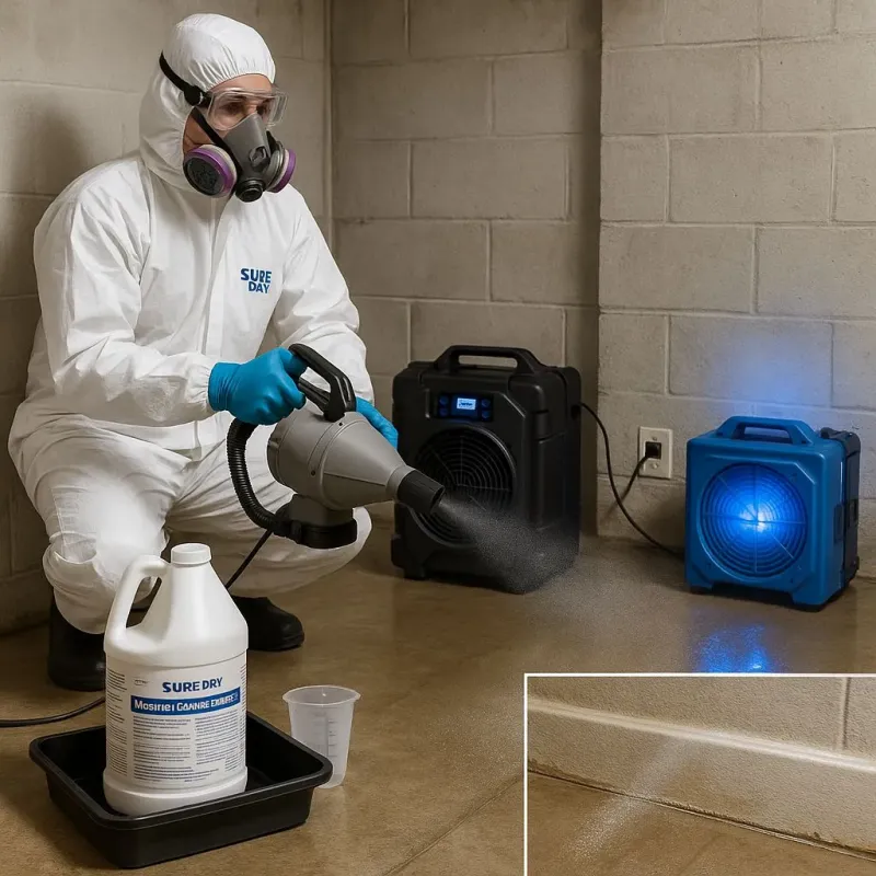 Sanitization and Odor Removal process in Stafford, OR